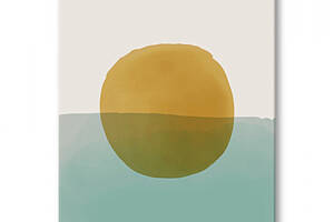 Картина Malevich Store Абстракція Сонце 45x60 см (P0490)