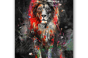 Картина Malevich Store Colorful Lion 45x60 см (P0446)