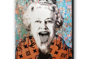 Картина Malevich Store Crazy Queen 45x60 см (P0451)