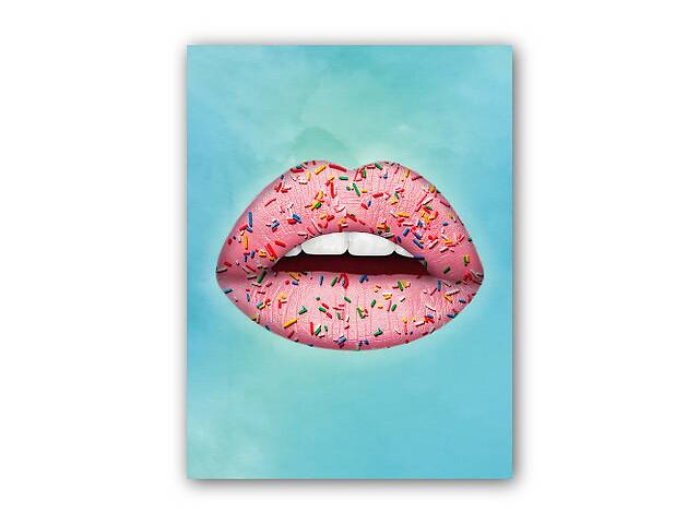 Картина Malevich Store Donuts Lips 30x40 см (P0444)