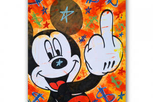Картина Malevich Store Funny Mickey 75x100 см (P0457)