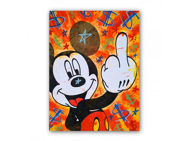 Картина Malevich Store Funny Mickey 75x100 см (P0457)