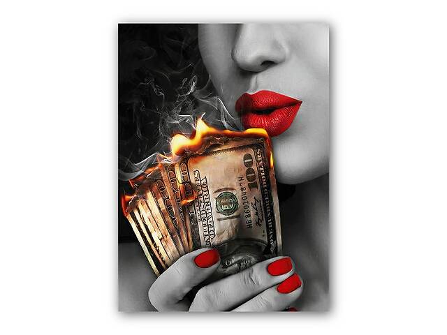 Картина Malevich Store Любовь и деньги 30x40 см (P0445)