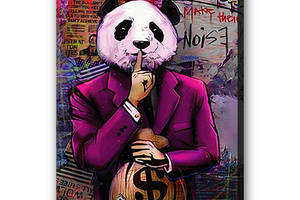 Картина Malevich Store Panda 75x100 см (P0448)