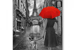 Картина Malevich Store Прогулка по Парижу 30x40 см (P0503)