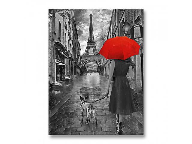 Картина Malevich Store Прогулка по Парижу 75x100 см (P0503)