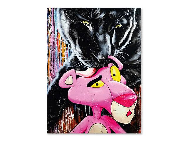 Картина Malevich Store Розовая пантера 60x80 см (P0485)