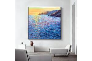 Картина морской пейзаж ArtSale more0011 70 х 70 см