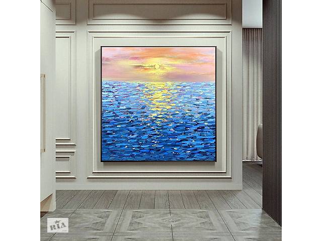 Картина морський пейзаж ArtSale more0042 70 х 70 см