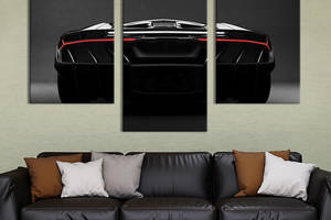 Картина на холсте для интерьера KIL Art Ультрасовременный Lamborghini 96x60 см (106-32)
