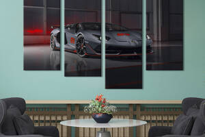 Картина на холсте KIL Art Авто люксового класса Lamborghini 149x106 см (1263-42)