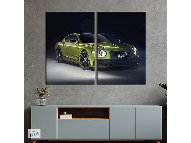 Картина на холсте KIL Art Автомобиль класса люкс Bentley Continental GT 111x81 см (1288-2)