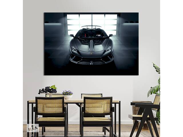 Картина на холсте KIL Art Автомобиль Lamborghini Huracan Performante 75x50 см (1337-1)