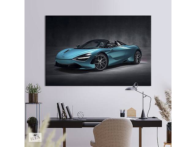 Картина на холсте KIL Art Автомобиль McLaren 650S 51x34 см (1355-1)