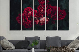 Картина на холсте KIL Art Благоухающие розы 132x80 см (924-51)