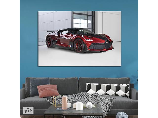 Картина на холсте KIL Art Bugatti Divo 122x81 см (1300-1)