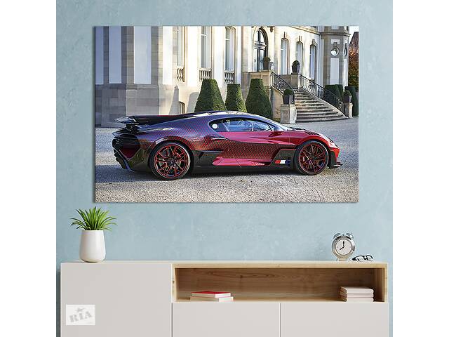 Картина на холсте KIL Art Bugatti Divo Lady Bug 75x50 см (1306-1)