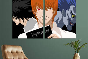 Картина на холсте KIL Art Death Note 71x51 см (1468-2)