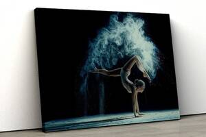Картина на холсте KIL Art Девушка-гимнастка 51x34 см (87)