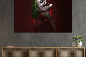 Картина на холсте KIL Art для интерьера в гостиную спальню Joker 51x34 см (721-1)