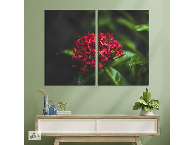 Картина на холсте KIL Art Дикий тропический цветок 165x122 см (913-2)