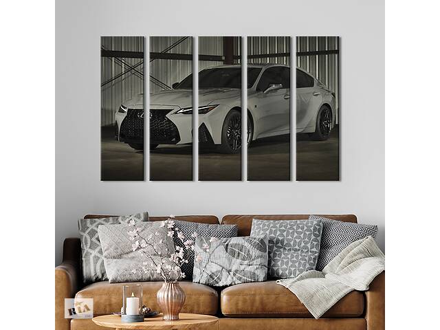 Картина на холсте KIL Art Эксклюзивный Lexus IS 500 F Sport 87x50 см (1279-51)