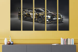 Картина на холсте KIL Art Элитный спорткар Bentley Continental 132x80 см (1260-51)