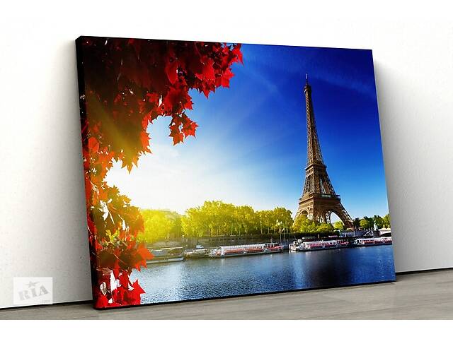Картина на холсте KIL Art Эйфелевая башня в Париже 51x34 см (230)