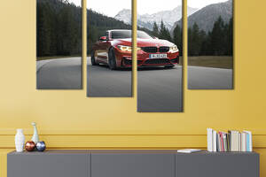 Картина на холсте KIL Art Фантастический автомобиль BMW 129x90 см (1381-42)