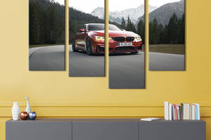 Картина на холсте KIL Art Фантастический автомобиль BMW 149x106 см (1381-42)