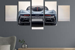 Картина на холсте KIL Art Феноменальный гиперкар McLaren Speedtail 162x80 см (1359-52)