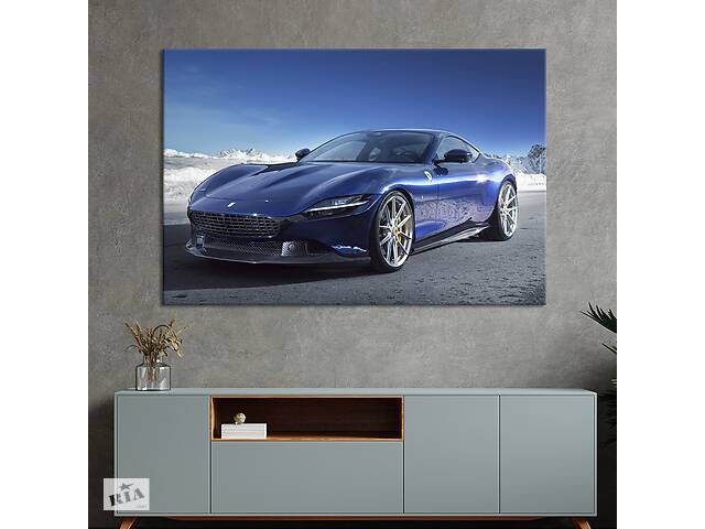Картина на холсте KIL Art Ferrari Roma 122x81 см (1294-1)