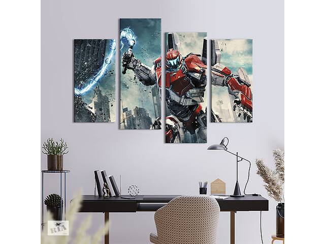 Картина на холсте KIL Art Guardian Bravo, Pacific Rim 89x56 см (1484-42)