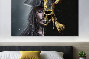 Картина на холсте KIL Art Jack Sparrow 51x34 см (1489-1)