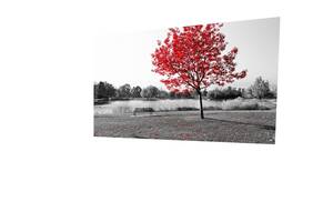 Картина на холсте KIL Art Красное озеро 81x54 см (401)