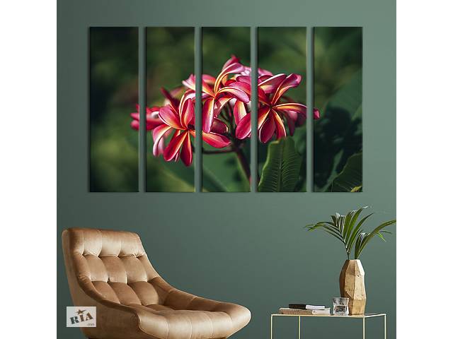 Картина на холсте KIL Art Красивая тропическая лилия 87x50 см (944-51)