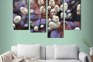 Картина на холсте KIL Art Красивое дерево с пушистыми цветами 149x106 см (870-42)