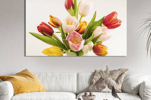 Картина на холсте KIL Art Красивые тюльпаны 51x34 см (964-1)