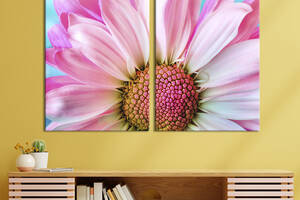 Картина на холсте KIL Art Красивый розовый цветок 165x122 см (824-2)
