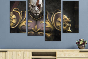 Картина на холсте KIL Art Kratos / God of War 89x56 см (1498-42)