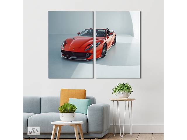 Картина на полотні KIL Art Культове авто Ferrari 812 GTS 71x51 см (1374-2)