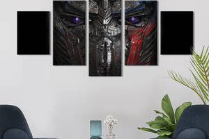 Картина на холсте KIL Art Лидер автоботов Optimus Prime 187x94 см (1417-52)