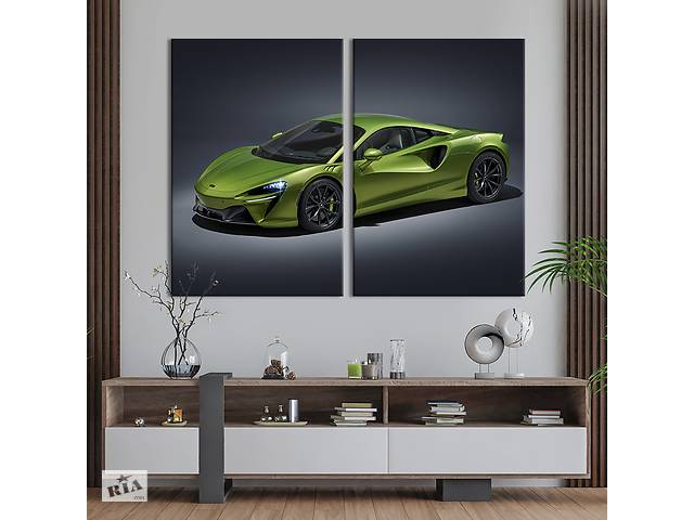 Картина на холсте KIL Art Люксовый спорткар McLaren Artura 165x122 см (1281-2)