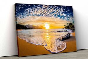 Картина на полотні KIL Art Морська хвиля 81x54 см (404)