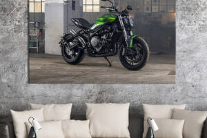 Картина на холсте KIL Art Мотоцикл Benelli 752S 75x50 см (1245-1)