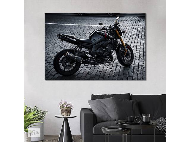 Картина на холсте KIL Art Мотоцикл Yamaha 51x34 см (1379-1)