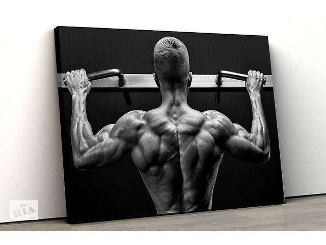 Картина на холсте KIL Art Мускулистый спортсмен 51x34 см (86)
