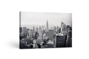 Картина на холсте KIL Art Панорама Нью-Йорка 81x54 см (246)