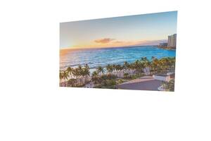 Картина на полотні KIL Art Пляж на Гаваях 122x81 см (265)
