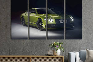 Картина на холсте KIL Art Премиальное авто Bentley Continental GT 89x53 см (1288-41)